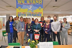 Surrey Stands With Ukraine volunteers